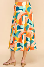 Load image into Gallery viewer, Abstract A Line Skirt
