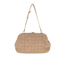 Load image into Gallery viewer, Braided Weave Clutch with strap
