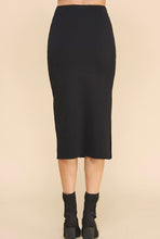 Load image into Gallery viewer, Bodycon Knitted A-line Midi Skirt
