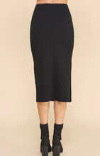 Load image into Gallery viewer, Bodycon Knitted A-line Midi Skirt
