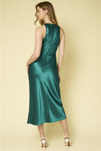 Load image into Gallery viewer, RACER NECK LONG SLIT DRESS
