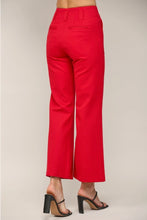 Load image into Gallery viewer, Two Front Plcket Ponte Flare Pants
