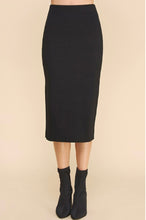 Load image into Gallery viewer, Bodycon Knitted A-line Midi Skirt
