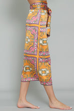 Load image into Gallery viewer, HIGH WAISTED WRAP SATIN MIDI SKIRT
