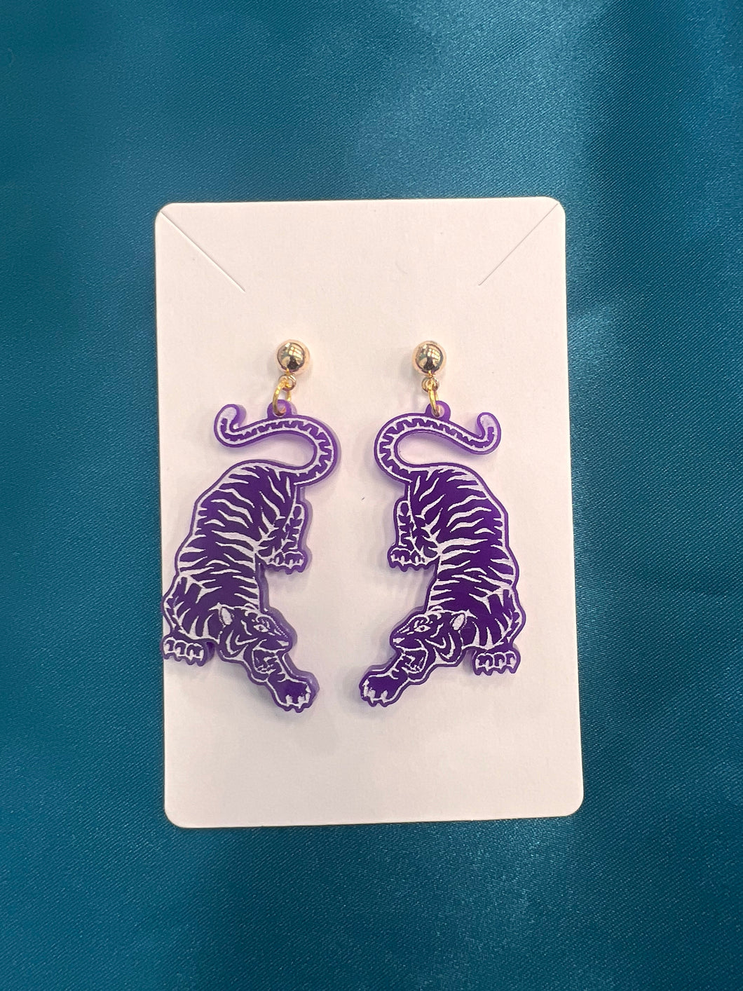 Crouching Tiger Earrings