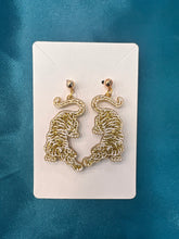 Load image into Gallery viewer, Crouching Tiger Earrings
