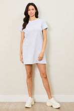 Load image into Gallery viewer, FRENCH TERRY TEE DRESS WITH POCKETS
