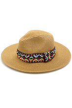 Load image into Gallery viewer, Aztec Band Panama Hat
