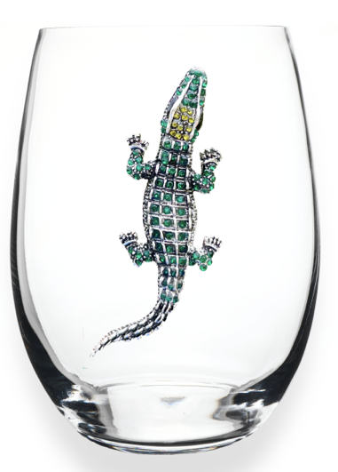 Alligator Wine Glass