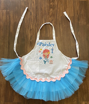 Mermaid Bubbly Tutu Apron