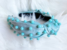 Load image into Gallery viewer, Turquoise Beaded Headband
