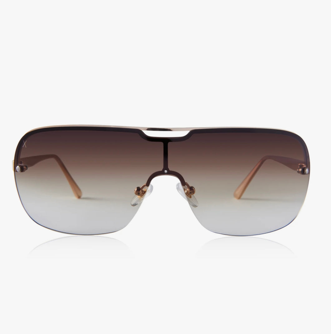 Wilshire Sunglasses - Shiny Gold