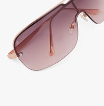 Load image into Gallery viewer, Wilshire Sunglasses - Brushed Rose Gold
