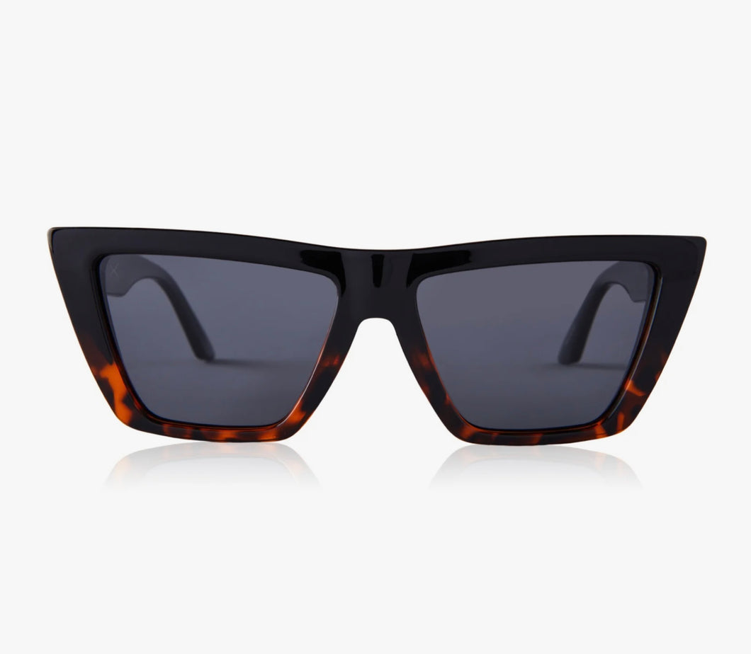 Melrose Sunglasses - Black & Tortoise