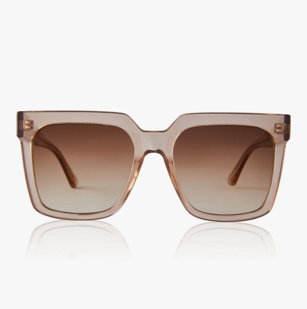 Topanga Sunglasses - Translucent Light Brown