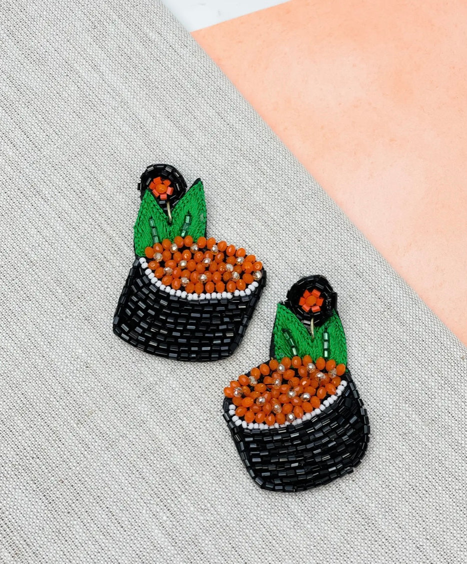 Sushi Roll Earrings